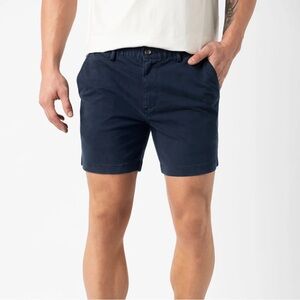 Bearbottom Stretch Shorts 5.5in inseam - Large L - Victory - Navy Blue NWT